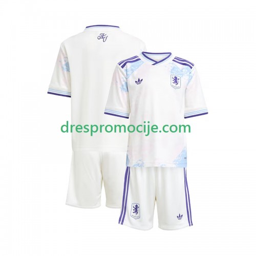 Aston Villa Dres Dječji Treći 2025/2026 Kratkih Rukava Aston Villa Dres Dječji Treći 2025/2026 Kratkih Rukava